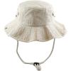 image:imageThe Hat Depot Cotton StoneWashed Safari Wide Brim Foldable DoubleSided Sun Boonie Bucket Hat2 Cotton  Putty