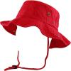 image:imageThe Hat Depot Cotton StoneWashed Safari Wide Brim Foldable DoubleSided Sun Boonie Bucket Hat2 Cotton  Red