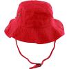 image:imageThe Hat Depot Cotton StoneWashed Safari Wide Brim Foldable DoubleSided Sun Boonie Bucket Hat2 Cotton  Red