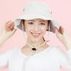 image:imageThe Hat Depot Cotton StoneWashed Safari Wide Brim Foldable DoubleSided Sun Boonie Bucket Hat2 Cotton  White