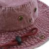 image:imageThe Hat Depot Cotton StoneWashed Safari Wide Brim Foldable DoubleSided Sun Boonie Bucket Hat3 Pigment  Burgundy