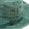 image:imageThe Hat Depot Cotton StoneWashed Safari Wide Brim Foldable DoubleSided Sun Boonie Bucket Hat3 Pigment  Green