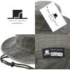 image:imageThe Hat Depot Cotton StoneWashed Safari Wide Brim Foldable DoubleSided Sun Boonie Bucket Hat3 Pigment  Olive