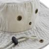 image:imageThe Hat Depot Cotton StoneWashed Safari Wide Brim Foldable DoubleSided Sun Boonie Bucket Hat3 Pigment  Sand