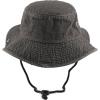 image:imageThe Hat Depot Cotton StoneWashed Safari Wide Brim Foldable DoubleSided Sun Boonie Bucket Hat4 Black Denim