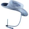 image:imageThe Hat Depot Cotton StoneWashed Safari Wide Brim Foldable DoubleSided Sun Boonie Bucket Hat4 Lt Denim