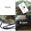 image:imageThe Hat Depot Cotton StoneWashed Safari Wide Brim Foldable DoubleSided Sun Boonie Bucket Hat5 Woodland Camo