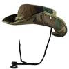 image:imageThe Hat Depot Cotton StoneWashed Safari Wide Brim Foldable DoubleSided Sun Boonie Bucket Hat5 Woodland Camo