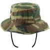 image:imageThe Hat Depot Cotton StoneWashed Safari Wide Brim Foldable DoubleSided Sun Boonie Bucket Hat5 Woodland Camo