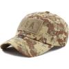 image:imageThe Hat Depot Cotton amp Pigment Low Profile Tactical Operator USA Flag Patch Military Army CapDesert Digi Camo