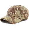image:imageThe Hat Depot Cotton amp Pigment Low Profile Tactical Operator USA Flag Patch Military Army CapDesert Digi Camo