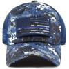 image:imageThe Hat Depot Cotton amp Pigment Low Profile Tactical Operator USA Flag Patch Military Army CapUSABlue Digi CamoBlue line
