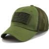 image:imageThe Hat Depot Cotton amp Pigment Low Profile Tactical Operator USA Flag Patch Military Army CapUsa Olive