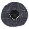 image:imageThe Hat Depot Crushable MultiColors with Ribbon Wide Floppy Brim Sun HatBlack