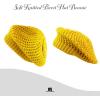image:imageThe Hat Depot Fashion Thick and Soft Knitted Beret Beanie Hat1 Gold