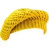 image:imageThe Hat Depot Fashion Thick and Soft Knitted Beret Beanie Hat1 Gold