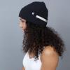 image:imageThe Hat Depot Fleece Winter Functional Beanie Hat Cold WeatherReflective Safety for Everyone Performance StretchBlack
