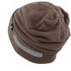 image:imageThe Hat Depot Fleece Winter Functional Beanie Hat Cold WeatherReflective Safety for Everyone Performance StretchBrown