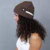 image:imageThe Hat Depot Fleece Winter Functional Beanie Hat Cold WeatherReflective Safety for Everyone Performance StretchBrown