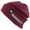 image:imageThe Hat Depot Fleece Winter Functional Beanie Hat Cold WeatherReflective Safety for Everyone Performance StretchBurgundy
