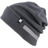 image:imageThe Hat Depot Fleece Winter Functional Beanie Hat Cold WeatherReflective Safety for Everyone Performance StretchCharcoal