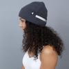 image:imageThe Hat Depot Fleece Winter Functional Beanie Hat Cold WeatherReflective Safety for Everyone Performance StretchCharcoal