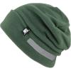 image:imageThe Hat Depot Fleece Winter Functional Beanie Hat Cold WeatherReflective Safety for Everyone Performance StretchDark Green