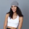 image:imageThe Hat Depot Fleece Winter Functional Beanie Hat Cold WeatherReflective Safety for Everyone Performance StretchGrey