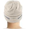 image:imageThe Hat Depot Fleece Winter Functional Beanie Hat Cold WeatherReflective Safety for Everyone Performance StretchKhaki