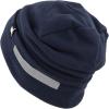 image:imageThe Hat Depot Fleece Winter Functional Beanie Hat Cold WeatherReflective Safety for Everyone Performance StretchNavy
