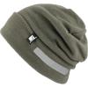 image:imageThe Hat Depot Fleece Winter Functional Beanie Hat Cold WeatherReflective Safety for Everyone Performance StretchOlive