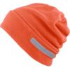 image:imageThe Hat Depot Fleece Winter Functional Beanie Hat Cold WeatherReflective Safety for Everyone Performance StretchOrange
