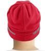 image:imageThe Hat Depot Fleece Winter Functional Beanie Hat Cold WeatherReflective Safety for Everyone Performance StretchRed