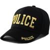 image:imageThe Hat Depot Law Enforcement 3D Embroidered Hat01 Policemetallic Gold