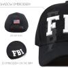 image:imageThe Hat Depot Law Enforcement 3D Embroidered Hat4 Fbi