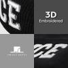 image:imageThe Hat Depot Law Enforcement 3D Embroidered Hat5 Made in Usa Police Beanie  White