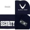 image:imageThe Hat Depot Law Enforcement 3D Embroidered Hat5 Made in Usa Security Beanie  Navy
