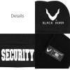 image:imageThe Hat Depot Law Enforcement 3D Embroidered Hat5 Made in Usa Security Beanie  White