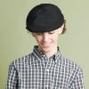image:imageThe Hat Depot Light Weight Classic Mesh Newsboy Ivy Gatsby Cabbie Golf Hat CapBlack