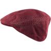 image:imageThe Hat Depot Light Weight Classic Mesh Newsboy Ivy Gatsby Cabbie Golf Hat CapBurgundy