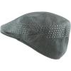 image:imageThe Hat Depot Light Weight Classic Mesh Newsboy Ivy Gatsby Cabbie Golf Hat CapDark Grey
