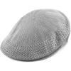 image:imageThe Hat Depot Light Weight Classic Mesh Newsboy Ivy Gatsby Cabbie Golf Hat CapGrey