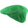 image:imageThe Hat Depot Light Weight Classic Mesh Newsboy Ivy Gatsby Cabbie Golf Hat CapKelly Green