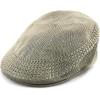 image:imageThe Hat Depot Light Weight Classic Mesh Newsboy Ivy Gatsby Cabbie Golf Hat CapKhaki