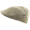 image:imageThe Hat Depot Light Weight Classic Mesh Newsboy Ivy Gatsby Cabbie Golf Hat CapKhaki
