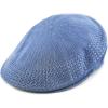 image:imageThe Hat Depot Light Weight Classic Mesh Newsboy Ivy Gatsby Cabbie Golf Hat CapSky Blue