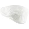 image:imageThe Hat Depot Light Weight Classic Mesh Newsboy Ivy Gatsby Cabbie Golf Hat CapWhite