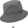 image:imageThe Hat Depot Lightweight Quick Dry Polyester Packable Nylon Bucket Sun Hat2 Light  Dark Gray