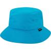 image:imageThe Hat Depot Lightweight Quick Dry Polyester Packable Nylon Bucket Sun Hat2 Light  Turquoise