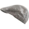 image:imageThe Hat Depot Linen Paisley Lining Cool Newsboy Ivy HatGrey